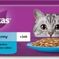 Whiskas oblíbené rybí pokrmy v želé pro dospělé kočky 48 x 85 g